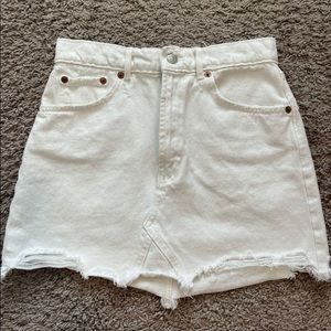 Zara white skirt